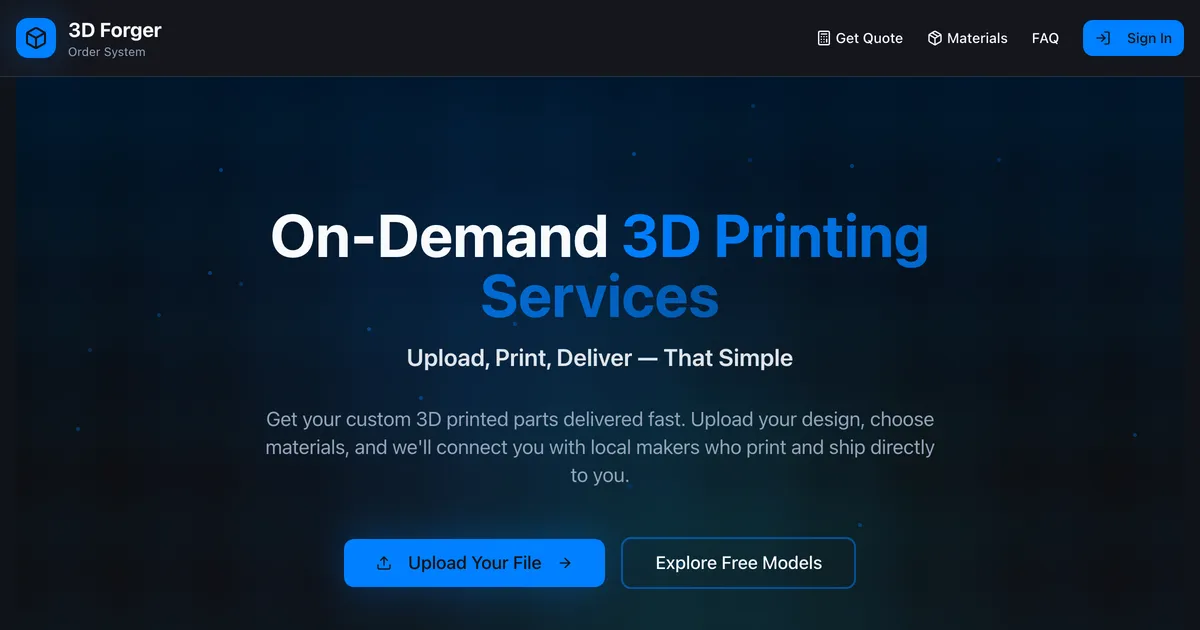 3dforger screenshot